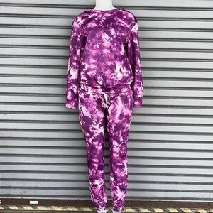 Purple Tie Die Size M